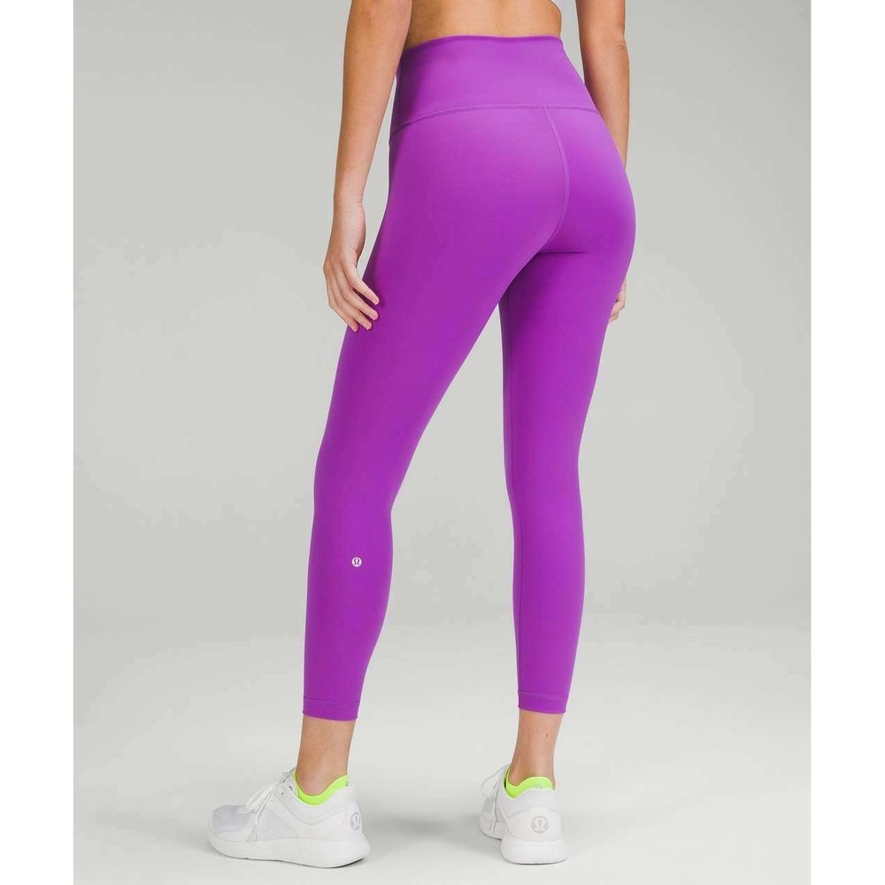 Lululemon Wunder Train High-Rise Tight 25" Leggings Size 4 LW5CR7S